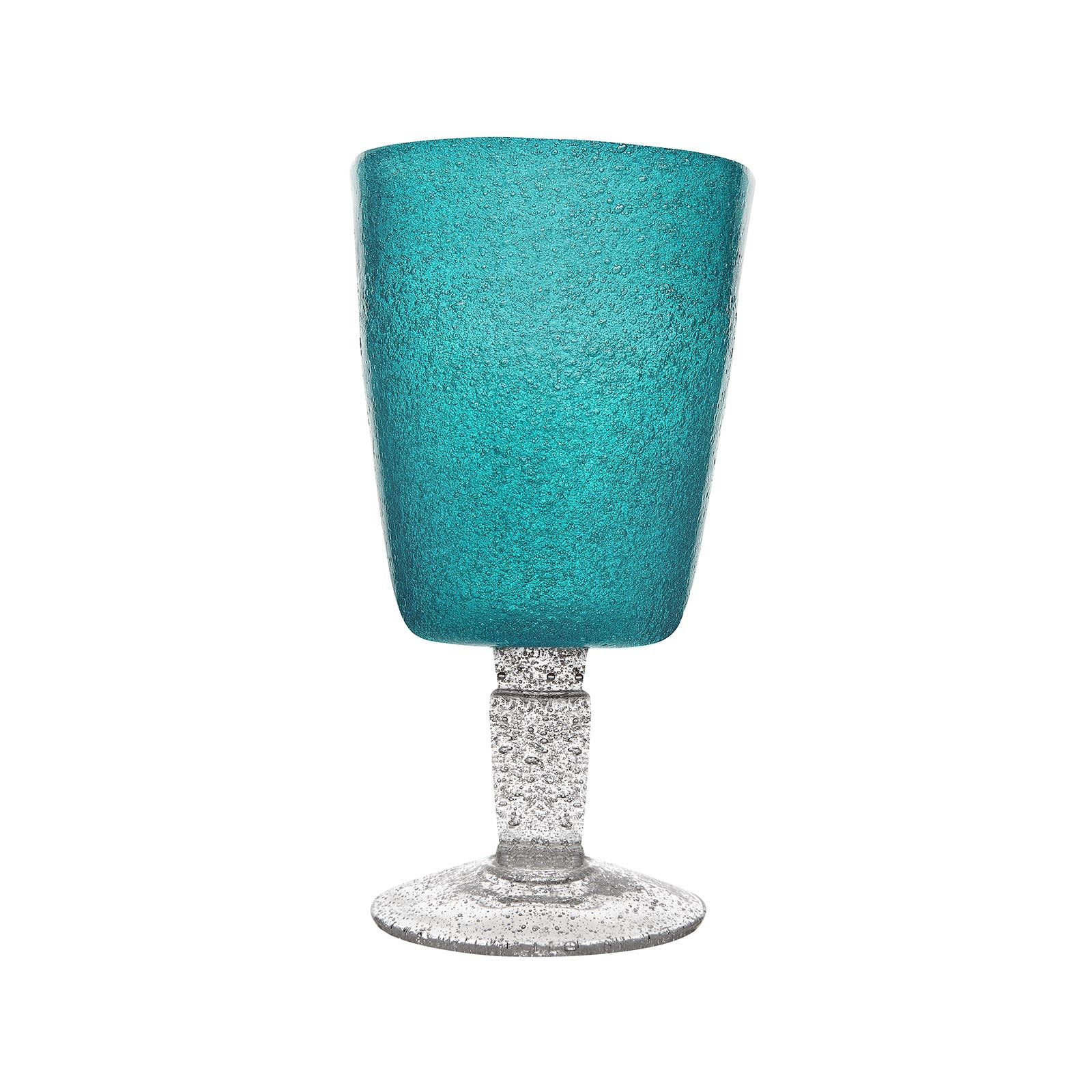 000214 - GOBLET - TURQUOISE - ORIGINAL MEMENTO - MONOCHROME