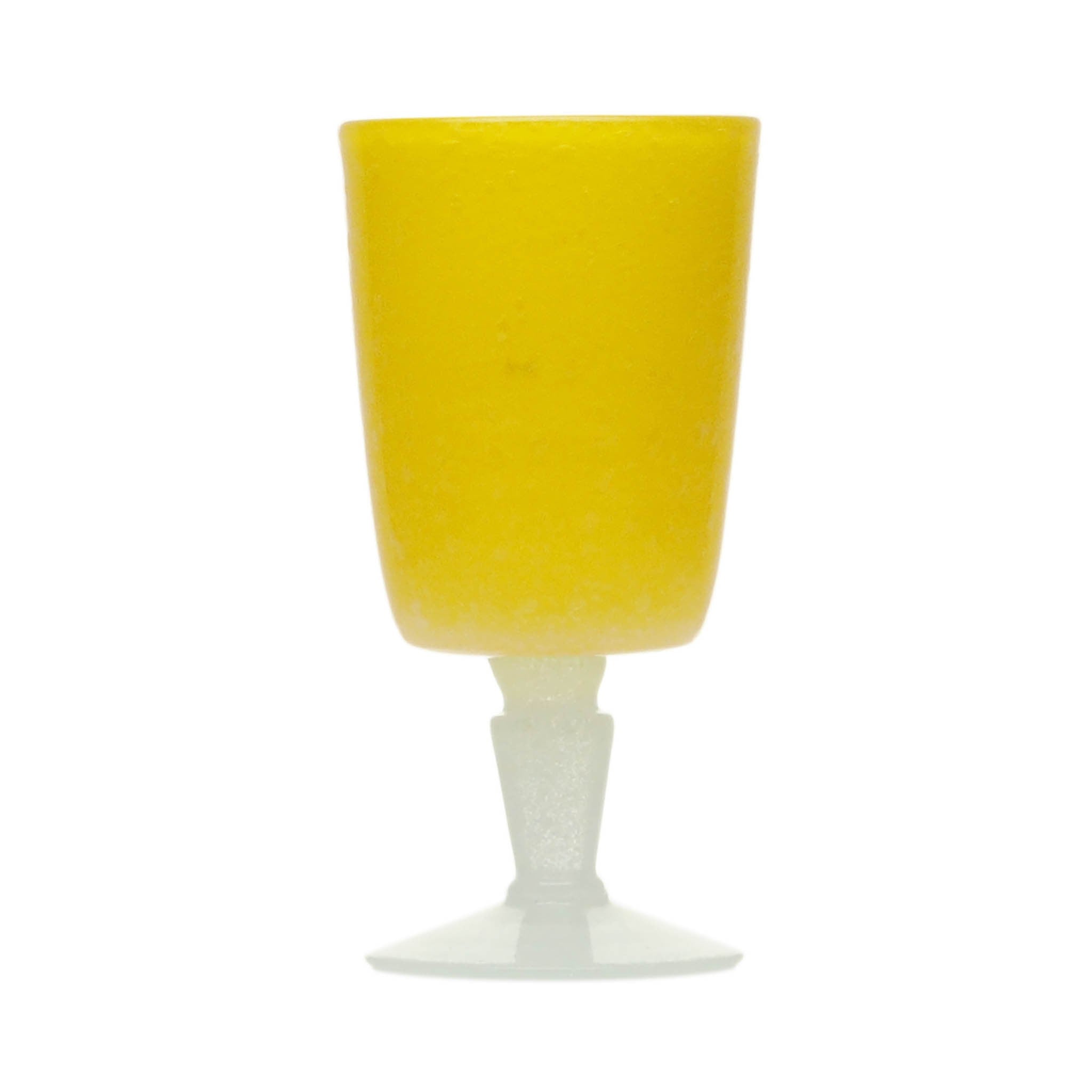 Serafino Zani 000202 - GOBLET - YELLOW SOLID - MEMENTO ORIGINALE - MONOCHROME