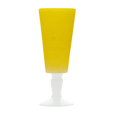 000302 - FLUTE - YELLOW SOLID - ORIGINAL MEMENTO - MONOCHROME