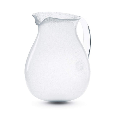 PITCHER - WHITE TRANSPARENT - MEMENTO ORIGINALE - MONOCHROME