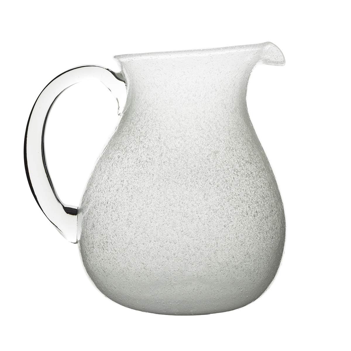 PITCHER - WHITE TRANSPARENT - ORIGINAL MEMENTO - MONOCHROME