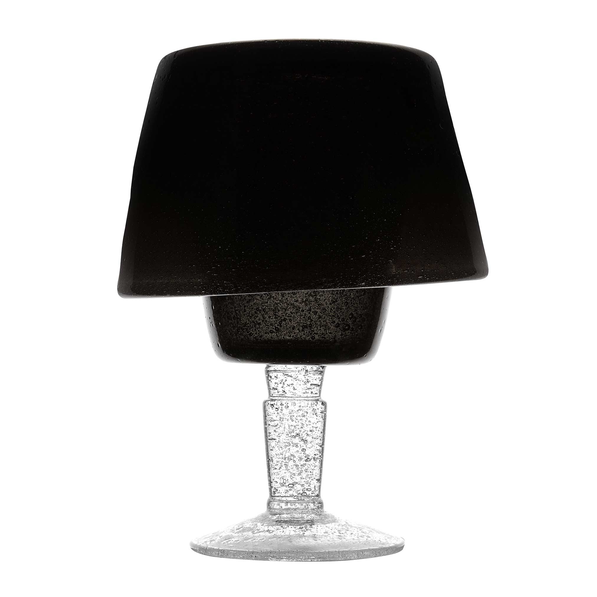 Serafino Zani 000626 - LAMP - BLACK TRANSP. - MEMENTO ORIGINALE - MONOCHROME