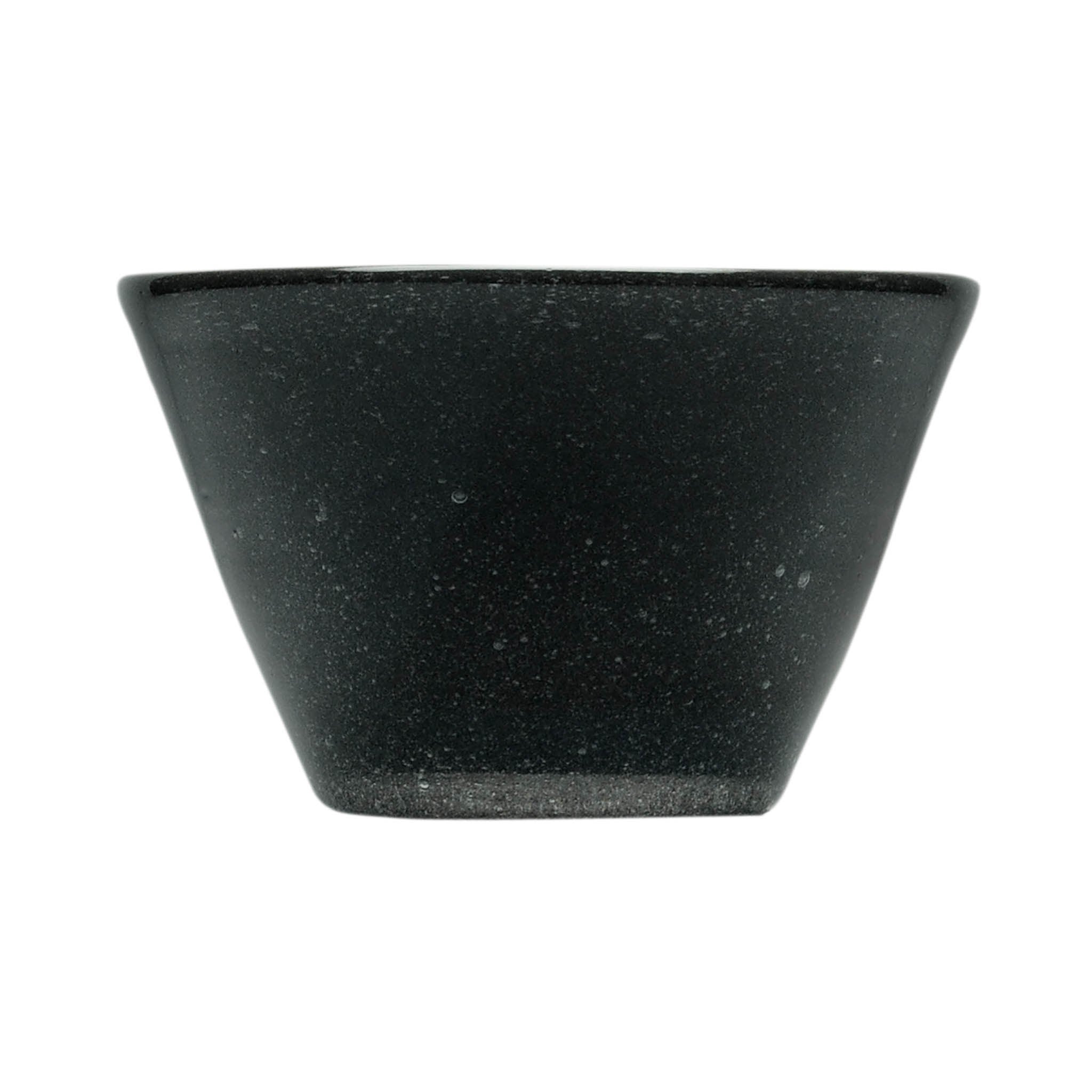 SMALL BOWL - BLACK SOLID - MEMENTO ORIGINALE - MONOCHROME