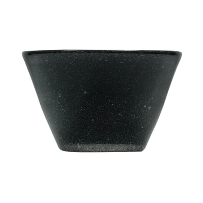 000727 - SMALL BOWL - BLACK SOLID - ORIGINAL MEMENTO - MONOCHROME