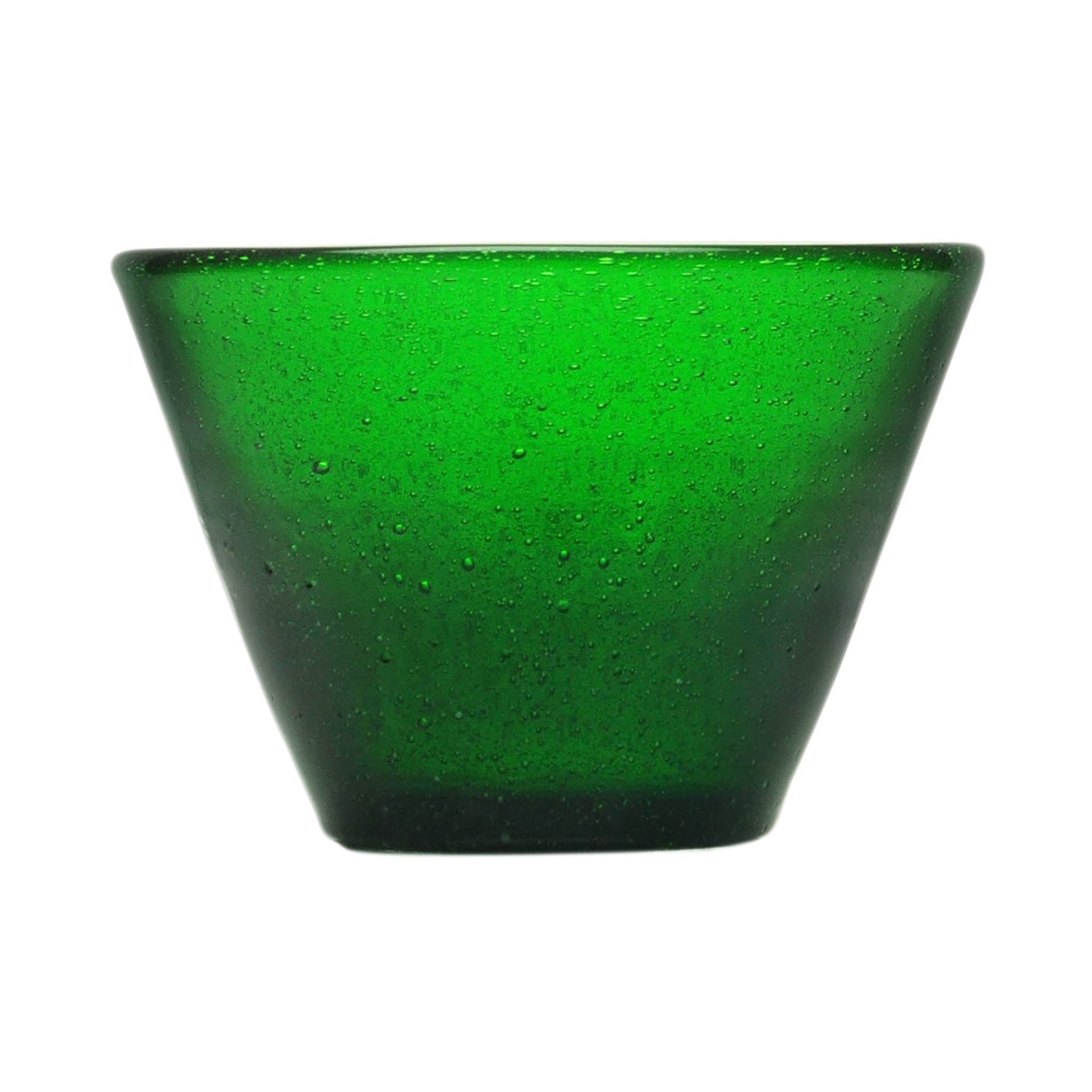 000718 - SMALL BOWL - EMERALD - ORIGINAL MEMENTO - MONOCHROME