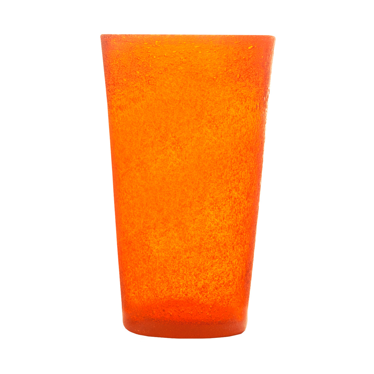 000805 - DRINK GLASS - ORANGE - MEMENTO ORIGINALE