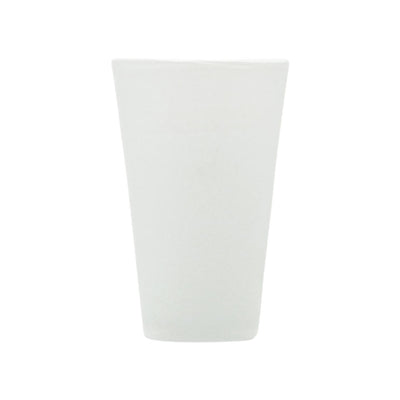 000824 - DRINK GLASS - WHITE SOLID - ORIGINAL MEMENTO - MONOCHROME