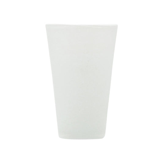 000824 - DRINK GLASS - WHITE SOLID - MEMENTO ORIGINALE - MONOCHROME