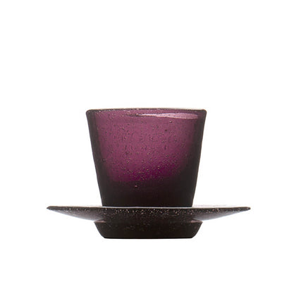 000930 - COFFEE CUP - PURPLE V. - ORIGINAL MEMENTO - MONOCHROME