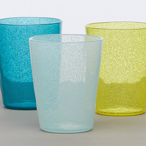MEMENTO SYNTH Glass, bicchiere acqua Azzurro in metacrilato
