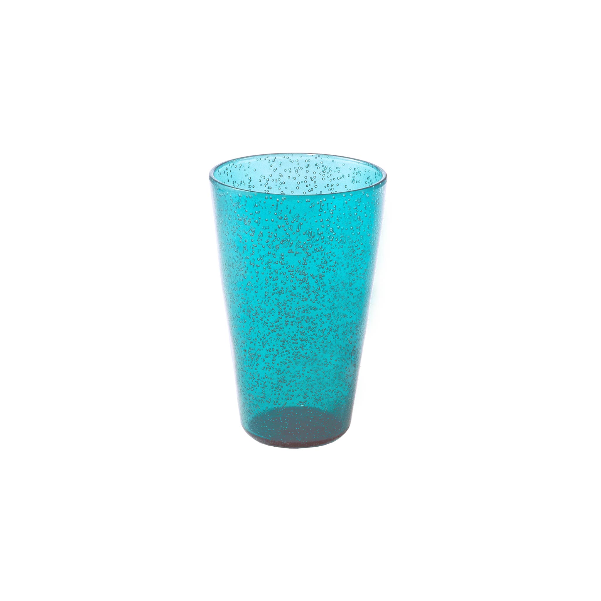 Serafino Zani DRINK GLASS - TURQUOISE - MEMENTO SYNTH