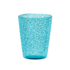 MEMENTO SYNTH Glass, vaso de agua aguamarina en metacrilato