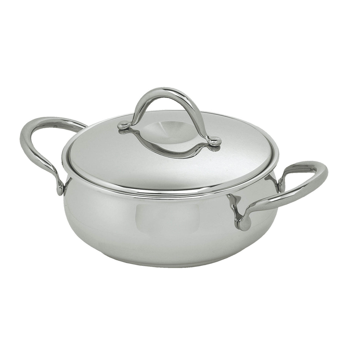 Olympia Lucida - Sartén 28 cm con tapa - Serafino Zani