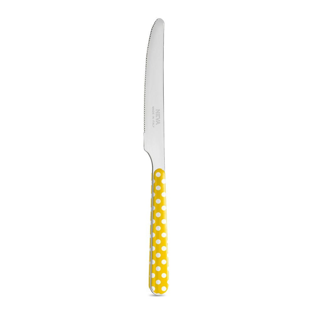 Coltello Tavola - Pois Giallo BD14053Y