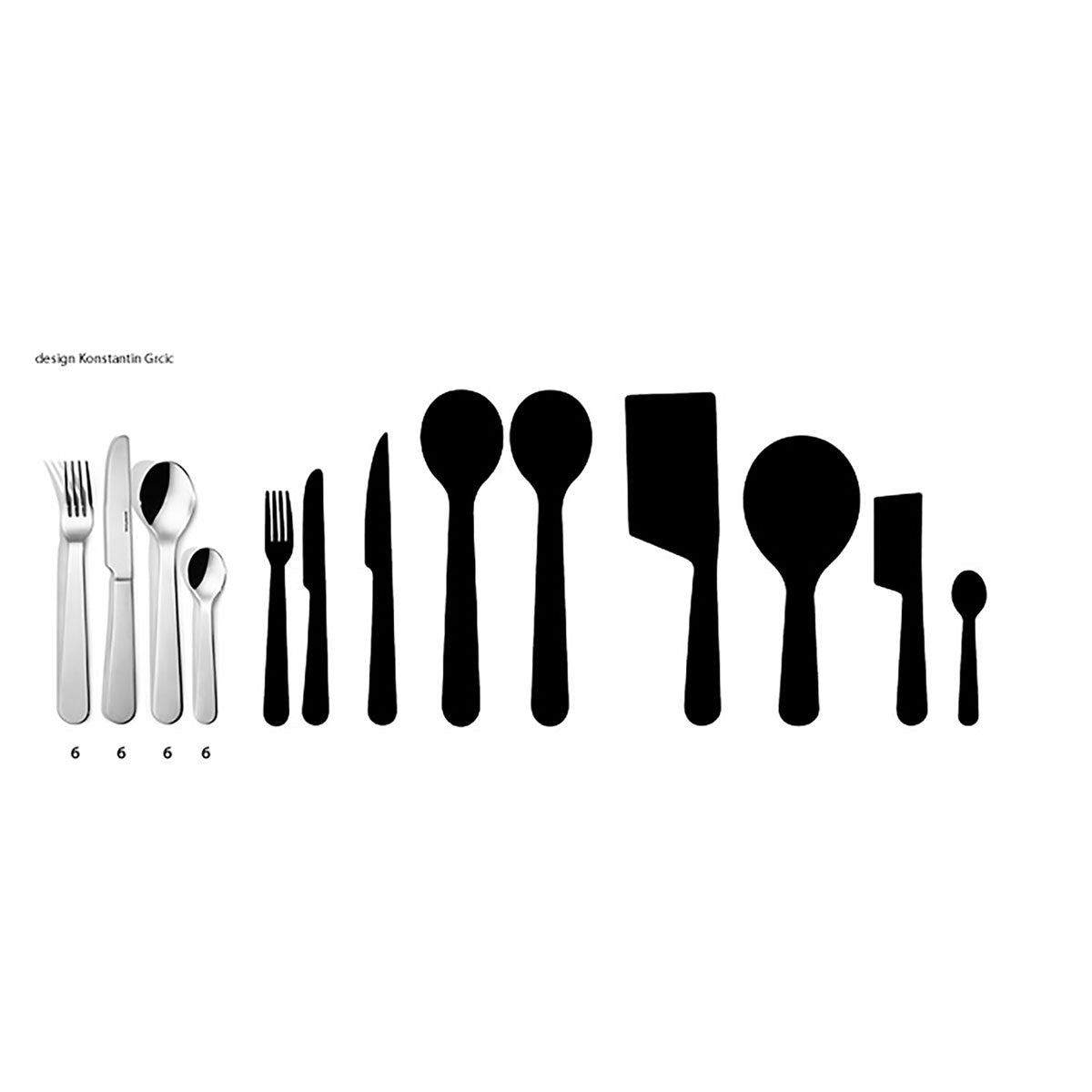 ACCENT • 24 PIECE SET - SERAFINO ZANI