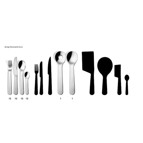 ACCENTO - 51 piece cutlery set