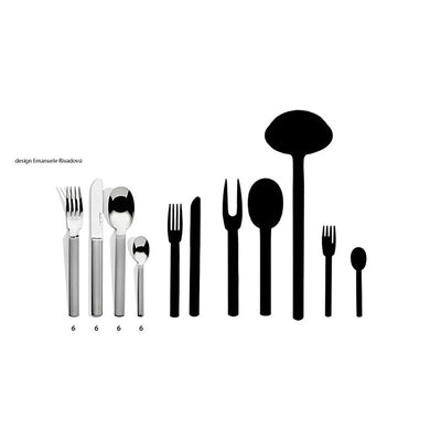 SANDBLASTED LUBENICE • 24 Piece Set - SERAFINO ZANI