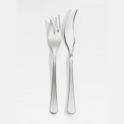 SERAFINO FISH CUTLERY 6 PLACES TABLE - SERAFINO ZANI