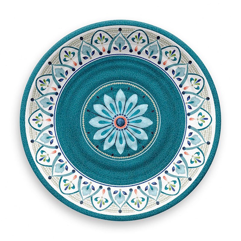 Pack d'assiettes plates. 2 pièces