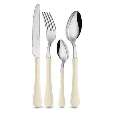 Couverts Romantiques - Ivoire - Coffret de 24 pièces - NEVA Creative Cutlery