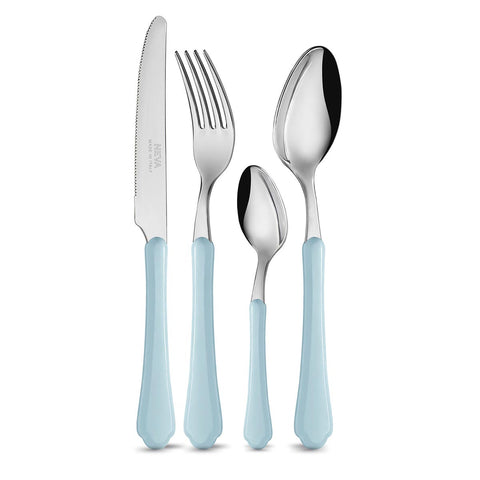 Romantic Cutlery - Dusty Blue - Set of 24 pieces - NEVA Creative Cutlery