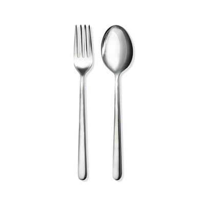 ASSO, SERVING SET • Pair of Salad Cutlery - SERAFINO ZANI