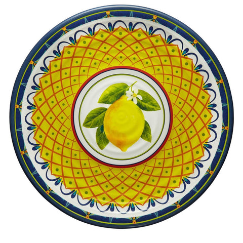 Assiette plate Amalfi - 2 pièces