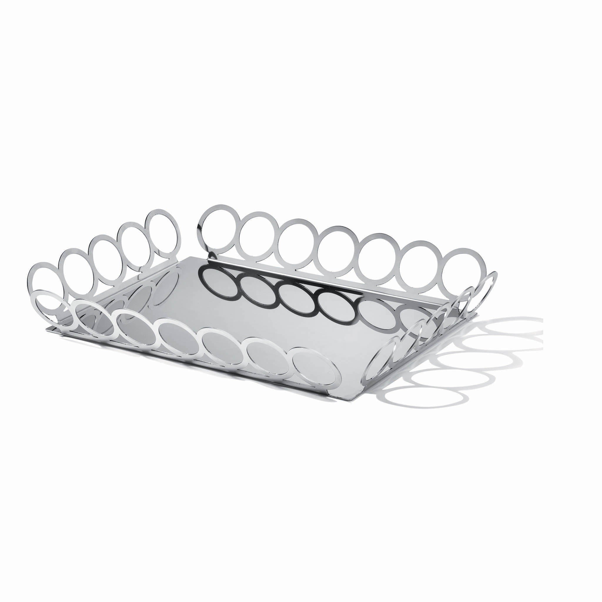 GIOCOROTONDO - CENTRO TAVOLA ACCIAIO - SERAFINO ZANI