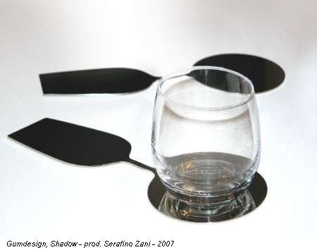 SERAPHINI - SOTTOBICCHIERE SHADOW 2 PZ - SERAFINO ZANI