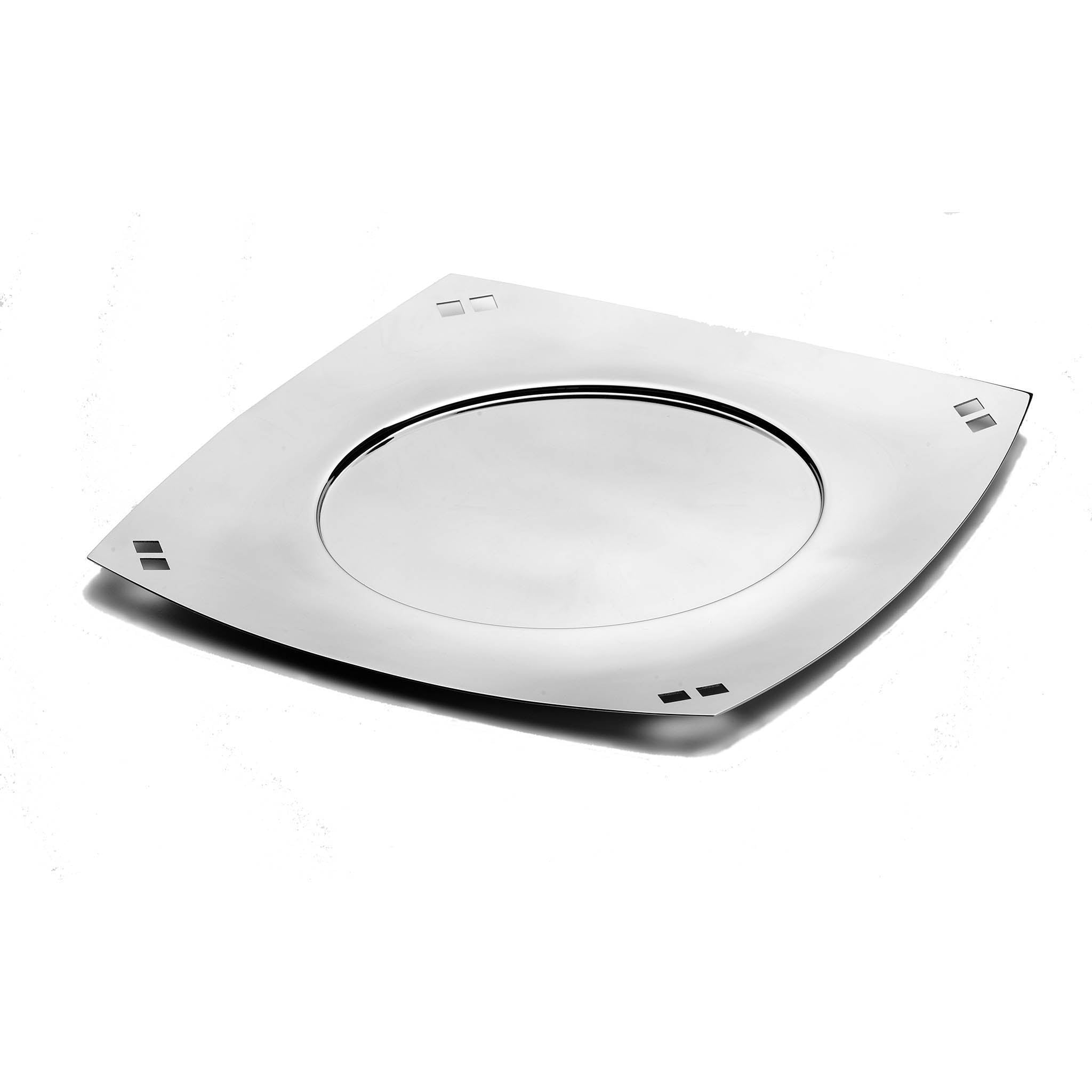 SERAPHINI - SOTTOPIATTO DECORATO CON FIORI - SERAFINO ZANI