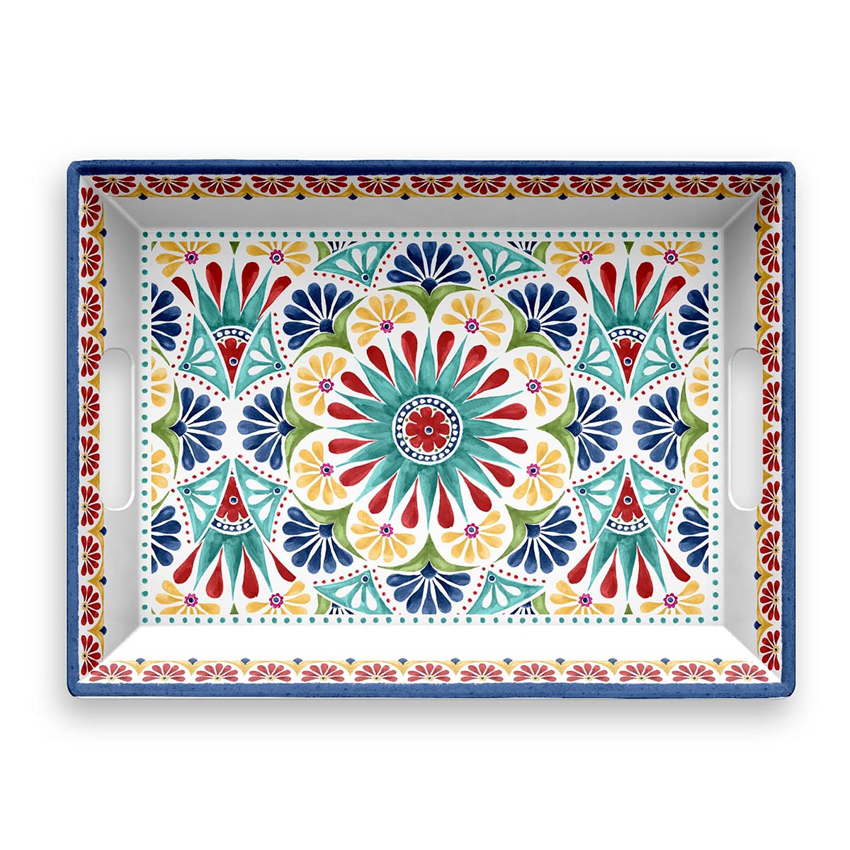 PORTO - VASSOIO RETTANGOLARE CON MANIGLIE - TOUCH-MEL