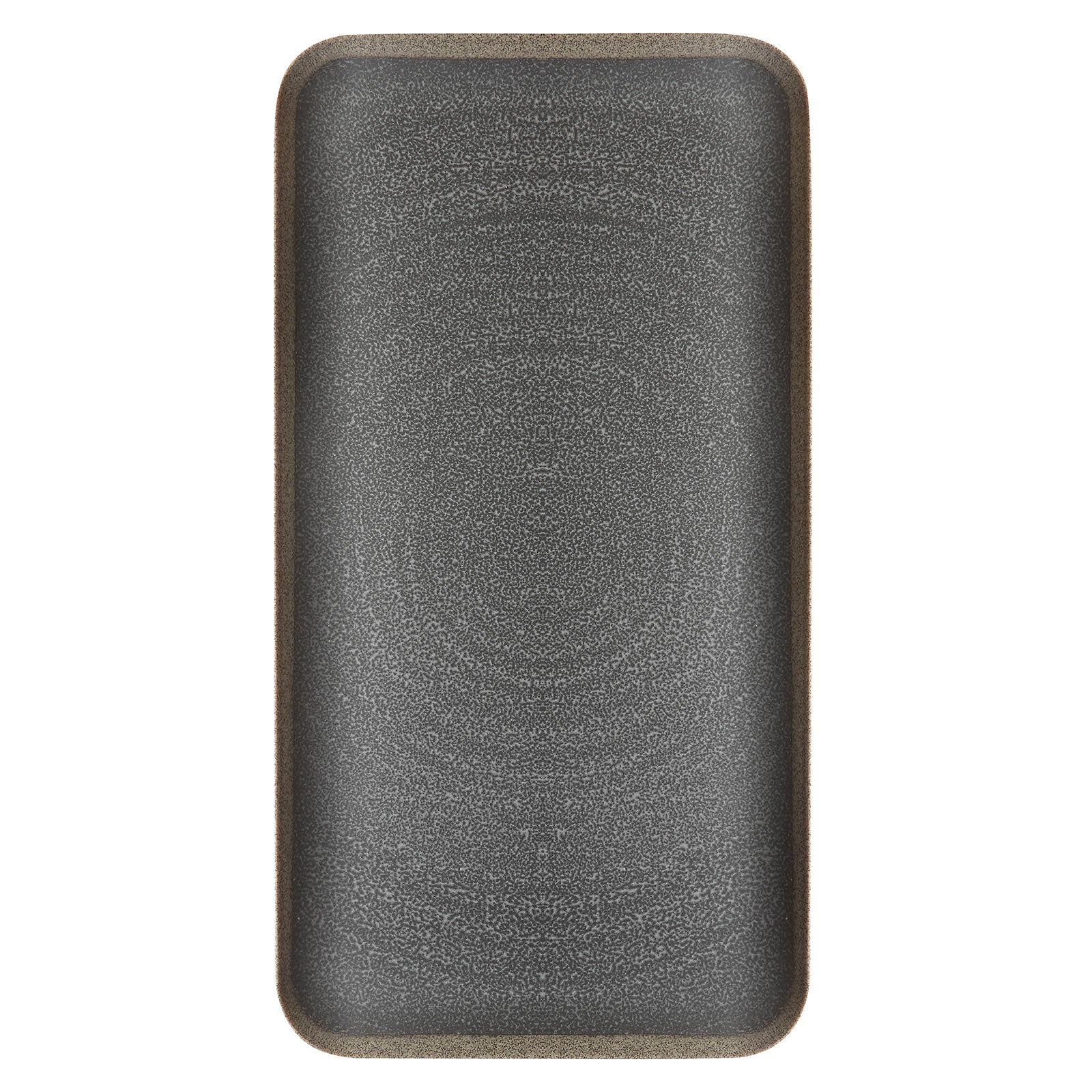 RENA NERA - VASSOIO RETTANGOLARE GRANDE - TOUCH-MEL