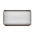 Petit Plateau Rectangulaire Blanc Rena