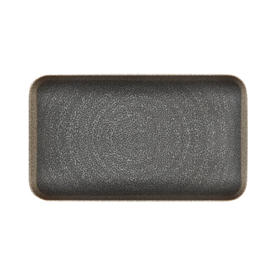 Petit Plateau Rectangulaire Rena Noir