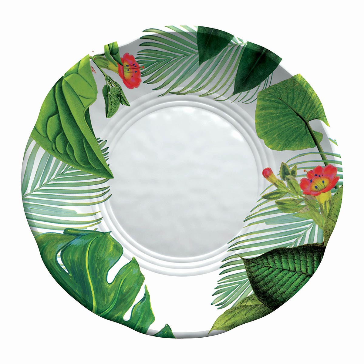 YORK FLOREALE - PIATTO FONDO 2 PZ - TOUCH-MEL