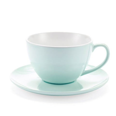 Jumbo Mug Azzurra - cup with saucer