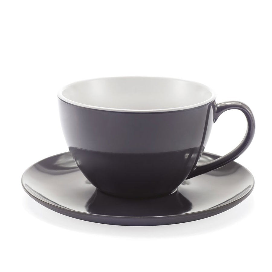 JUMBO MUG - TAZZA CON PIATTINO ROSSA - TOUCH-MEL