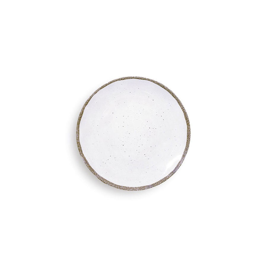 TERRAE BIANCO - PIATTO DESSERT 3 PZ - TOUCH-MEL