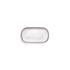 Touch-MeL Vassoio rettangolare piccolo Terrae Bianco 20 × 11,3 cm