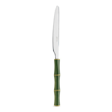 4 couteaux de table - Bambou vert LD14407C