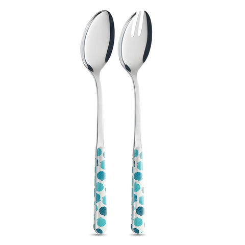 Paire de salades - Bleu coquillage BD14266