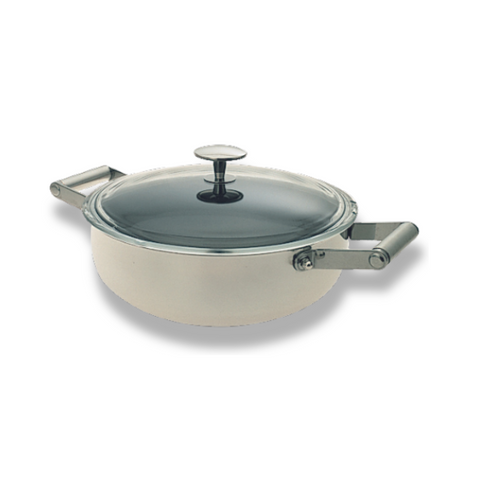 ø 28 cm Vickers pan with lid