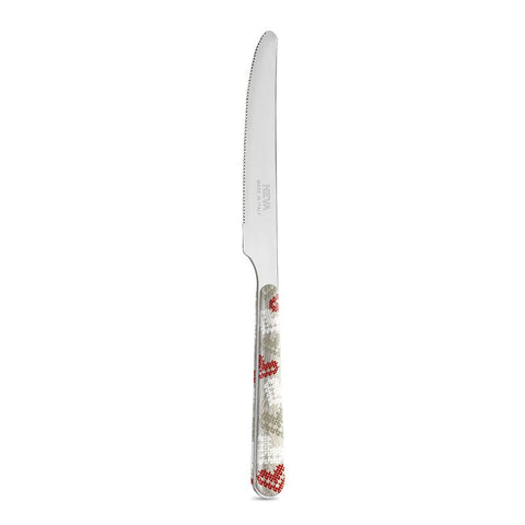 6 couteaux de table - Blanc uni LD14110W