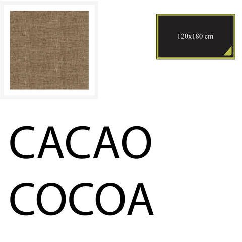Nappe 180x120 cm Cacao