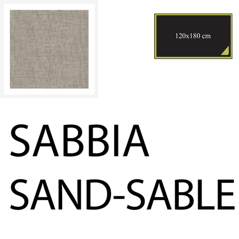 Tablecloth 180x120 cm Sand
