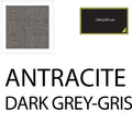 TABLECLOTH 240x140 cm - ANTHRACITE - COTTON-ONE
