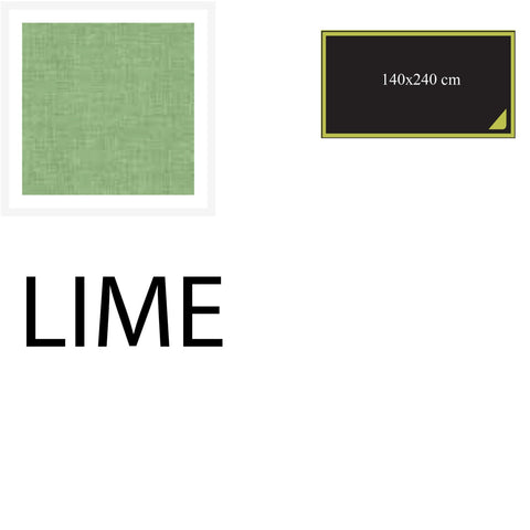 Tablecloth 240x140 cm Lime