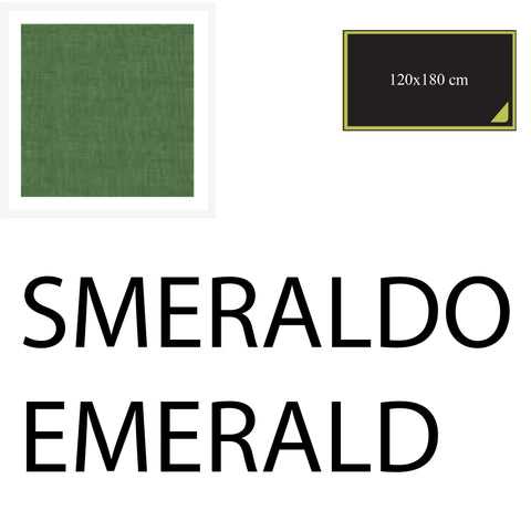 Tovaglia 240x140 cm Smeraldo – SERAFINO ZANI Shop