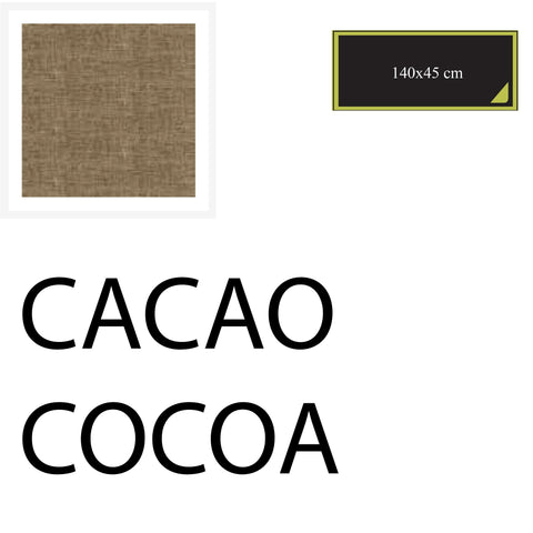Chemin de table 140X45 cm - 2pcs Cacao