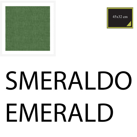 Americana 45x33 cm - 10pz  Smeraldo